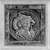 American Encaustic Tile Company Ltd. (1875-1935). <em>Tile</em>, 1885. Glazed earthenware, gilt wood, velvet, 8 3/8 x 8 1/16 in. (21.3 x 20.5 cm). Brooklyn Museum, Gift of Louis C. Garth, 45.139.4 (Photo: Brooklyn Museum, 45.139.4_bw_SL1.jpg)