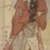 Toshusai Sharaku (Japanese, active 1794-1795). <em>Nakajima Wadaemon as Jizo, Offering His Life for a Land Owner</em>, Eleventh month of 1794. Color woodblock print on paper, 12 3/4 x 6 in. (32.4 x 15.2 cm). Brooklyn Museum, Ella C. Woodward Memorial Fund, 45.158.2 (Photo: Brooklyn Museum, 45.158.2.jpg)