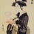 Utagawa Toyokuni I (Japanese, 1769-1825). <em>Okita of Naniwaya, from A Fashionable Triptych</em>, ca. 1793-1794. Color woodblock print on paper, 14 3/4 x 9 5/8 in. (37.5 x 24.4 cm). Brooklyn Museum, Ella C. Woodward Memorial Fund, 45.158.3 (Photo: Brooklyn Museum, 45.158.3.jpg)
