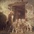 Charles-Émile Jacque (Paris, France, 1813 – 1894, Paris, France). <em>Leaving the Sheep Pen</em>, 1880s. Oil on panel, 18 x 14 9/16 in. (45.7 x 37 cm). Brooklyn Museum, Gift of Jacob Bleibtreu, 45.68.3 (Photo: Brooklyn Museum, 45.68.3.jpg)