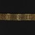  <em>Belt</em>. Gilded silver, 1 5/16 x 28 1/8 in. (3.4 x 71.5 cm). Brooklyn Museum, A. Augustus Healy Fund, 45.71.1. Creative Commons-BY (Photo: Brooklyn Museum, 45.71.1_detaill02_PS22.jpg)