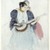 Mary Cassatt (American, 1844-1926). <em>The Banjo Lesson</em>, 1893. Drypoint, softground  and aquatint on verdatre paper, Sheet: 12 3/4 x 9 3/4 in. (32.4 x 24.8 cm). Brooklyn Museum, Bequest of Mary T. Cockcroft, Elizabeth Varian Cockcroft, and Elizabeth Cockcroft Schettler, 46.104 (Photo: Brooklyn Museum, 46.104_SL1.jpg)