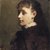 Abbott H. Thayer (American, 1849-1921). <em>Jessie Jay Burge</em>, ca. 1880. Oil on canvas, 19 15/16 x 15 15/16 in. (50.6 x 40.5 cm). Brooklyn Museum, Gift of Jesse Jay Burge and Marie Louise Burge, 46.121 (Photo: Brooklyn Museum, 46.121_transp1669.jpg)