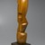 Warren Wheelock (American, 1880-1960). <em>Abstraction #2</em>, 1920s. Applewood with darker wood base, Overall (with base): 25 3/4 x 7 1/2 x 5 11/16 in. (65.4 x 19.1 x 14.4 cm). Brooklyn Museum, Dick S. Ramsay Fund, 46.125 (Photo: Brooklyn Museum, 46.125_view2_PS2.jpg)