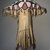 Yakama. <em>Woman's Beaded Dress</em>, late 19th century. Buckskin, glass beads, metal coins, 46 x 45 1/2 in. (116.8 x 115.6 cm). Brooklyn Museum, Museum Collection Fund, 46.181. Creative Commons-BY (Photo: Brooklyn Museum, 46.181_back1_SL4.jpg)