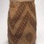 Klikitat. <em>Cylindrical Basket with Bold Zigzag Patterns</em>, late 19th or early 20th century. Indian hemp, dogbane, cattail, dye from berry juices, 14 15/16 x 9 7/16 x 9 7/16 in. (37.9 x 24 x 24 cm). Brooklyn Museum, Charles Stewart Smith Memorial Fund, 46.193.2. Creative Commons-BY (Photo: Brooklyn Museum, 46.193.2.jpg)