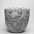 Skokomish, Coast Salish. <em>Basket</em>, late 19th or early 20th century. Cedar root, bark, grass, dye, 10 1/4 x 10 5/8 x 10 5/8 in. (26 x 27 x 27 cm). Brooklyn Museum, Charles Stewart Smith Memorial Fund, 46.193.7. Creative Commons-BY (Photo: Brooklyn Museum, 46.193.7.jpg)