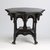 George A. Schastey (1839-1894). <em>Table</em>, 1882-4. Ebonized cherry; hardstone inserts, 30 1/4 x 34 in. (76.8 x 86.4 cm). Brooklyn Museum, Gift of John D. Rockefeller, Jr., 46.43.4. Creative Commons-BY (Photo: Brooklyn Museum, 46.43.4_view1_PS9.jpg)