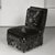 George A. Schastey (1839-1894). <em>Upholstered Slipper Chair, Aesthetic Movement style with Moorish style embroidery (Rockefeller Room)</em>, ca. 1880. Unidentified ebonized wood, original velvet upholstery, 34 x 25 1/4 x 25 in. (86.4 x 64.1 x 63.5 cm). Brooklyn Museum, Gift of John D. Rockefeller, Jr., 46.43.5. Creative Commons-BY (Photo: Brooklyn Museum, 46.43.5_bw_IMLS.jpg)