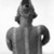 Nayarit. <em>Figurine of a Man</em>, 100 BCE - 200 CE. Ceramic, pigment, 9 1/2 x 6 1/2 x 5 1/2 in. (24.1 x 16.5 x 14 cm). Brooklyn Museum, Frank L. Babbott Fund, 47.186.1. Creative Commons-BY (Photo: Brooklyn Museum, 47.186.1_back_bw.jpg)