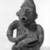Nayarit. <em>Figurine of a Man</em>, 100 BCE - 200 CE. Ceramic, pigment, 9 1/2 x 6 1/2 x 5 1/2 in. (24.1 x 16.5 x 14 cm). Brooklyn Museum, Frank L. Babbott Fund, 47.186.1. Creative Commons-BY (Photo: Brooklyn Museum, 47.186.1_front_bw.jpg)