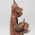 Nayarit. <em>Figurine of a Man</em>, 100 BCE - 200 CE. Ceramic, pigment, 9 1/2 x 6 1/2 x 5 1/2 in. (24.1 x 16.5 x 14 cm). Brooklyn Museum, Frank L. Babbott Fund, 47.186.1. Creative Commons-BY (Photo: Brooklyn Museum, 47.186.1_right_PS9.jpg)