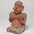 Nayarit. <em>Figurine of a Woman</em>, 100 BCE - 200 CE. Ceramic, pigment, 8 1/2 x 5 1/2 x 5 in. (21.6 x 14 x 12.7 cm). Brooklyn Museum, Frank L. Babbott Fund, 47.186.2. Creative Commons-BY (Photo: Brooklyn Museum, 47.186.2_threequarter_left_PS9.jpg)