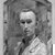 Jan Hoowij (American, born Holland, 1907-1987). <em>Self Portrait</em>, 1946. Oil on Masonite, 16 x 12 in. (40.6 x 30.5 cm). Brooklyn Museum, Anonymous gift, 47.198. © artist or artist's estate (Photo: Brooklyn Museum, 47.198_bw.jpg)