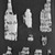  <em>Papyrus Fragments Inscribed in Hieratic and Demotic</em>, 664 B.C.E.-395 C.E. Papyrus, ink, Glass: 6 1/8 x 8 1/16 in. (15.5 x 20.5 cm). Brooklyn Museum, Bequest of Theodora Wilbour from the collection of her father, Charles Edwin Wilbour, 47.218.137 (Photo: Brooklyn Museum, 47.218.137_negA_bw_IMLS.jpg)
