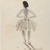 Susanne Suba (American, born Hungary, 1913-2012). <em>Ballet Dancer</em>, 20th century. Pen and ink and wash on paper, sheet: 18 15/16 x 13 5/8 in. (48.1 x 34.6 cm). Brooklyn Museum, Dick S. Ramsay Fund, 48.100.1. © artist or artist's estate (Photo: Brooklyn Museum, 48.100.1_IMLS_PS3.jpg)