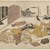 Okumura Masanobu (Japanese, 1686-1764). <em>Daytime in the Gay Quarters</em>, ca. 1739. Color woodblock print on paper, 10 3/4 x 15 1/4 in. (27.3 x 38.8 cm). Brooklyn Museum, Gift of Louis V. Ledoux, 48.15.2 (Photo: Brooklyn Museum, 48.15.2_IMLS_PS3.jpg)