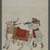  <em>One of Set of Nine Watercolors showing Indians in Different Professions</em>, 19th century. Watercolor on paper, 8 3/8 x 6 5/8 in.  (21.3 x 16.8 cm). Brooklyn Museum, Gift of Louis Loughlin, 48.16.5 (Photo: Brooklyn Museum, 48.16.5_recto_IMLS_PS3.jpg)