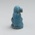  <em>Figure of Monkey Seated on Ovoid Base</em>, ca. 1352-1336 B.C.E. Faience, 2 1/8 x 1 1/8 x 1 9/16 in. (5.4 x 2.8 x 4 cm). Brooklyn Museum, Charles Edwin Wilbour Fund, 48.181. Creative Commons-BY (Photo: Brooklyn Museum, 48.181_profileleft_PS2.jpg)