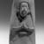 Maya. <em>Buffware Figure Whistle</em>. Clay, 7 5/8 × 3 1/2 × 3 1/4 in. (19.4 × 8.9 × 8.3 cm). Brooklyn Museum, 48.2.13. Creative Commons-BY (Photo: Brooklyn Museum, 48.2.13_acetate_bw.jpg)