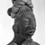  <em>Maya Figurine</em>. Clay, 6 1/8 × 3 × 3 3/8 in. (15.6 × 7.6 × 8.6 cm). Brooklyn Museum, 48.2.7. Creative Commons-BY (Photo: Brooklyn Museum, 48.2.7_detail1_acetate_bw.jpg)