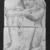 Edwin Howland Blashfield (American, 1848-1936). <em>Block Statue of Dynasty XIX</em>, 1887. Graphite on preprinted graph paper mounted to paperboard, Sheet: 6 1/16 x 3 11/16 in. (15.4 x 9.4 cm). Brooklyn Museum, Gift of John H. Field, 48.217.16c (Photo: Brooklyn Museum, 48.217.16c_bw.jpg)