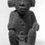 Aztec. <em>Sculpture of Male Deity</em>, ca. 1440-1521. Volcanic stone, 14 15/16 × 7 1/2 × 6 in., 12 lb. (38 × 19 × 15.2 cm). Brooklyn Museum, By exchange, 48.22.7. Creative Commons-BY (Photo: Brooklyn Museum, 48.22.7_acetate_bw.jpg)