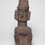 Aztec. <em>Seated Figure of Tlaloc</em>, ca. 1440-1521. Stone, 20 1/2 x 6 11/16 x 5 1/8 in. (52 x 17 x 13 cm). Brooklyn Museum, By exchange, 48.22.8. Creative Commons-BY (Photo: Brooklyn Museum, 48.22.8_front_PS9.jpg)