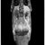  <em>Female Figurine</em>, ca. 1938-1539 B.C.E. Limestone, pigment, 4 5/8 x 1 7/8 in. (11.8 x 4.7 cm). Brooklyn Museum, Charles Edwin Wilbour Fund, 48.25. Creative Commons-BY (Photo: Brooklyn Museum, 48.25_print_bw_SL4.jpg)