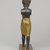  <em>Amunhotep III</em>, ca. 1390-1352 B.C.E. Wood, gold leaf, glass, pigment, Total height: 10 3/8 in. (26.3 cm). Brooklyn Museum, Charles Edwin Wilbour Fund, 48.28. Creative Commons-BY (Photo: Brooklyn Museum, 48.28_back_PS4.jpg)