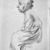George Grosz (American, born Germany, 1893-1959). <em>Old Woman</em>, 1924. Drawing in pencil Brooklyn Museum, Dick S. Ramsay Fund, 48.69.1. © artist or artist's estate (Photo: Brooklyn Museum, 48.69.1_acetate_bw.jpg)