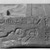  <em>Model of a Temple Gateway</em>, ca. 1290-1279 B.C.E. Quartzite, 9 1/2 x 44 x 34 in., 1025 lb. (24.1 x 111.8 x 86.4 cm, 464.9kg). Brooklyn Museum, Charles Edwin Wilbour Fund, 49.183. Creative Commons-BY (Photo: Brooklyn Museum, 49.183_negF_bw_IMLS.jpg)
