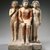  <em>Statue of Nykara and his Family</em>, ca. 2455-2350 B.C.E. Limestone, pigment, 22 5/8 x 14 1/2 x 10 7/8 in. (57.5 x 36.8 x 27.7 cm). Brooklyn Museum, Charles Edwin Wilbour Fund, 49.215. Creative Commons-BY (Photo: Brooklyn Museum, 49.215_SL1.jpg)