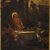 Eugène Delacroix (French, 1798-1863). <em>The Disciples at Emmaus, or The Pilgrims at Emmaus (Les disciples d'Emmaüs, ou Les pèlerins d'Emmaüs)</em>, 1853. Oil on canvas, 21 3/4 x 18 1/2 in. (55.2 x 47 cm). Brooklyn Museum, Gift of Mrs. Watson B. Dickerman, 50.106 (Photo: Brooklyn Museum, 50.106_SL1.jpg)