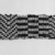 Chippewa (Anishinaabe). <em>Garter</em>, early 19th century. Yarn, garnet beads, pony beads, 11 3/4 x 1 11/16 in. (29.8 x 4.3 cm). Brooklyn Museum, Henry L. Batterman Fund and the Frank Sherman Benson Fund, 50.67.37a. Creative Commons-BY (Photo: Brooklyn Museum, 50.67.37a_acetate_bw.jpg)