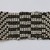 Chippewa (Anishinaabe). <em>Garter</em>, early 19th century. Yarn, garnet beads, pony beads, 11 3/4 x 1 11/16 in. (29.8 x 4.3 cm). Brooklyn Museum, Henry L. Batterman Fund and the Frank Sherman Benson Fund, 50.67.37a. Creative Commons-BY (Photo: Brooklyn Museum, 50.67.37a_detail02_PS22.jpg)