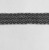 Chippewa (Anishinaabe). <em>Garter</em>, early 19th century. Thread, yarn, glass seed beads, 12 1/4 x 1in. (31.1 x 2.5cm). Brooklyn Museum, Henry L. Batterman Fund and the Frank Sherman Benson Fund, 50.67.37d. Creative Commons-BY (Photo: Brooklyn Museum, 50.67.37d_acetate_bw.jpg)