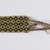Chippewa (Anishinaabe). <em>Garter</em>, early 19th century. Thread, yarn, glass seed beads, 12 1/4 x 1in. (31.1 x 2.5cm). Brooklyn Museum, Henry L. Batterman Fund and the Frank Sherman Benson Fund, 50.67.37d. Creative Commons-BY (Photo: Brooklyn Museum, 50.67.37d_detail10_PS22.jpg)