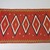 Navajo. <em>Saddle or Child's Blanket</em>, 1875-1880. Wool, dye, 30 x 51in. (76.2 x 129.5cm). Brooklyn Museum, Henry L. Batterman Fund and the Frank Sherman Benson Fund, 50.67.52. Creative Commons-BY (Photo: Brooklyn Museum, 50.67.52_PS5.jpg)