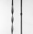 Yankton, Nakota, Sioux. <em>Pipe Stem</em>, early 19th century. Ashwood, pigment, 46 in. (116.8 cm). Brooklyn Museum, Henry L. Batterman Fund and the Frank Sherman Benson Fund, 50.67.88. Creative Commons-BY (Photo: Brooklyn Museum, 50.67.88_bw_SL1.jpg)