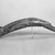 Rapanui. <em>Lizard Figure (Moko Miro)</em>, 19th century. Wood, shell or bone, 16 x 2 x 1 3/4 in. (40.6 x 5.1 x 4.4 cm). Brooklyn Museum, Museum Collection Fund, 50.78. Creative Commons-BY (Photo: Brooklyn Museum, 50.78_side_bw.jpg)