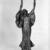 Agathon Léonard (French, 1841 - 1923). <em>Figure of Standing Lady</em>, ca. 1900. Cast bronze, 24 1/4 x 10 3/4 in. (61.6 x 27.3 cm). Brooklyn Museum, Gift of Marion Litchfield, 51.112.14. Creative Commons-BY (Photo: Brooklyn Museum, 51.112.14_threequarter_bw.jpg)