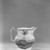  <em>Pitcher</em>, ca.1850. Earthenware, 8 1/2 in. (21.6 cm). Brooklyn Museum, Gift of Arthur W. Clement, 51.156.3. Creative Commons-BY (Photo: Brooklyn Museum, 51.156.3_acetate_bw.jpg)