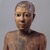  <em>Statue of Metjetji</em>, ca. 2371-2288 B.C.E. Wood, gesso, pigment, alabaster, obsidian, copper alloy, 24 3/16 × 8 1/2 × 13 in. (61.4 × 21.6 × 33 cm). Brooklyn Museum, Charles Edwin Wilbour Fund, 51.1. Creative Commons-BY (Photo: Brooklyn Museum, 51.1_detail_SL4.jpg)
