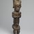 An Ntem River Valley Master. <em>Reliquary Guardian Figure (Eyema-o-Byeri)</em>, mid-18th to mid-19th century. Wood, iron, 23 × 5 3/4 × 5 in. (58.4 × 14.6 × 12.7 cm). Brooklyn Museum, Frank L. Babbott Fund, 51.3. Creative Commons-BY (Photo: Brooklyn Museum, 51.3_PS1.jpg)