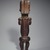 An Ntem River Valley Master. <em>Reliquary Guardian Figure (Eyema-o-Byeri)</em>, mid-18th to mid-19th century. Wood, iron, 23 × 5 3/4 × 5 in. (58.4 × 14.6 × 12.7 cm). Brooklyn Museum, Frank L. Babbott Fund, 51.3. Creative Commons-BY (Photo: , 51.3_back_SL3.jpg)