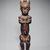 An Ntem River Valley Master. <em>Reliquary Guardian Figure (Eyema-o-Byeri)</em>, mid-18th to mid-19th century. Wood, iron, 23 × 5 3/4 × 5 in. (58.4 × 14.6 × 12.7 cm). Brooklyn Museum, Frank L. Babbott Fund, 51.3. Creative Commons-BY (Photo: Brooklyn Museum, 51.3_front_SL1.jpg)