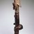 An Ntem River Valley Master. <em>Reliquary Guardian Figure (Eyema-o-Byeri)</em>, mid-18th to mid-19th century. Wood, iron, 23 × 5 3/4 × 5 in. (58.4 × 14.6 × 12.7 cm). Brooklyn Museum, Frank L. Babbott Fund, 51.3. Creative Commons-BY (Photo: Brooklyn Museum, 51.3_right_SL4.jpg)