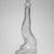  <em>Bottle, Fish</em>, late 19th century. Glass, 15 1/4 x 4 1/8 x 5 3/4 in. (38.7 x 10.5 x 14.6 cm). Brooklyn Museum, Gift of Alberta P. Locke, 52.110.4a-b. Creative Commons-BY (Photo: Brooklyn Museum, 52.110.4a-b.jpg)