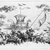 Filippo Morghen (Italian, 1730-1807). <em>Land of the Moon, Plate 4</em>, 1764. Etching on laid paper, 10 13/16 x 14 3/4 in. (27.5 x 37.5 cm). Brooklyn Museum, Frank L. Babbott Fund, 53.195.4 (Photo: Brooklyn Museum, 53.195.4_bw.jpg)